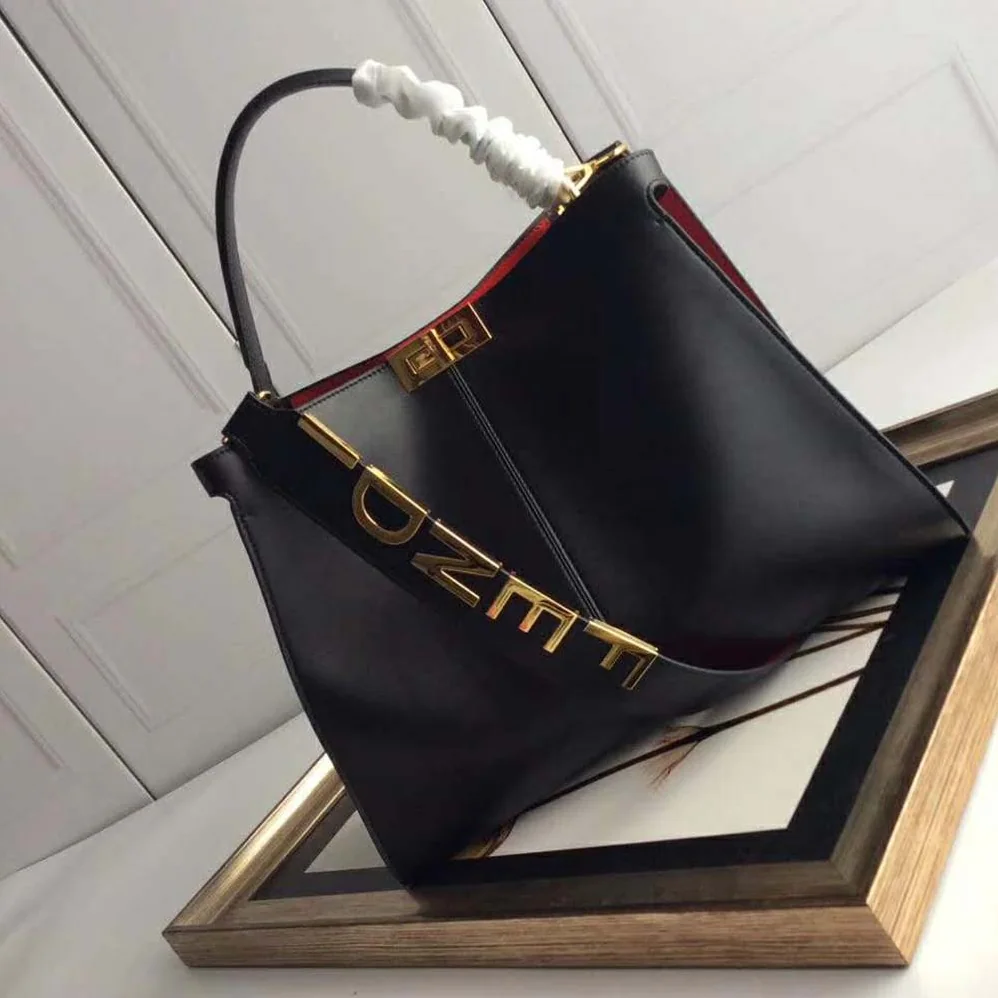 Fendi Peekaboo X-Lite Regular for Women in Black