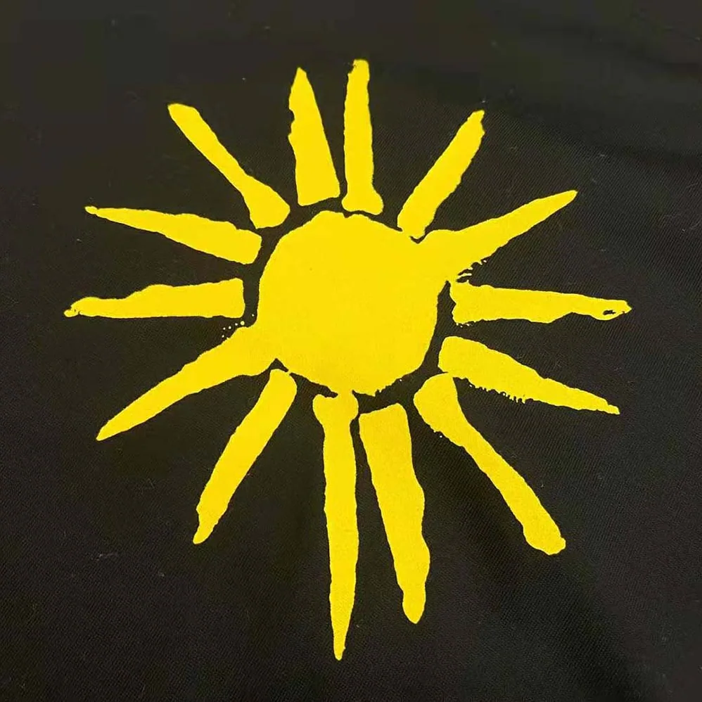 Givenchy Slim Fit T-shirt in Jersey with 4G Sun Print for Men in Black