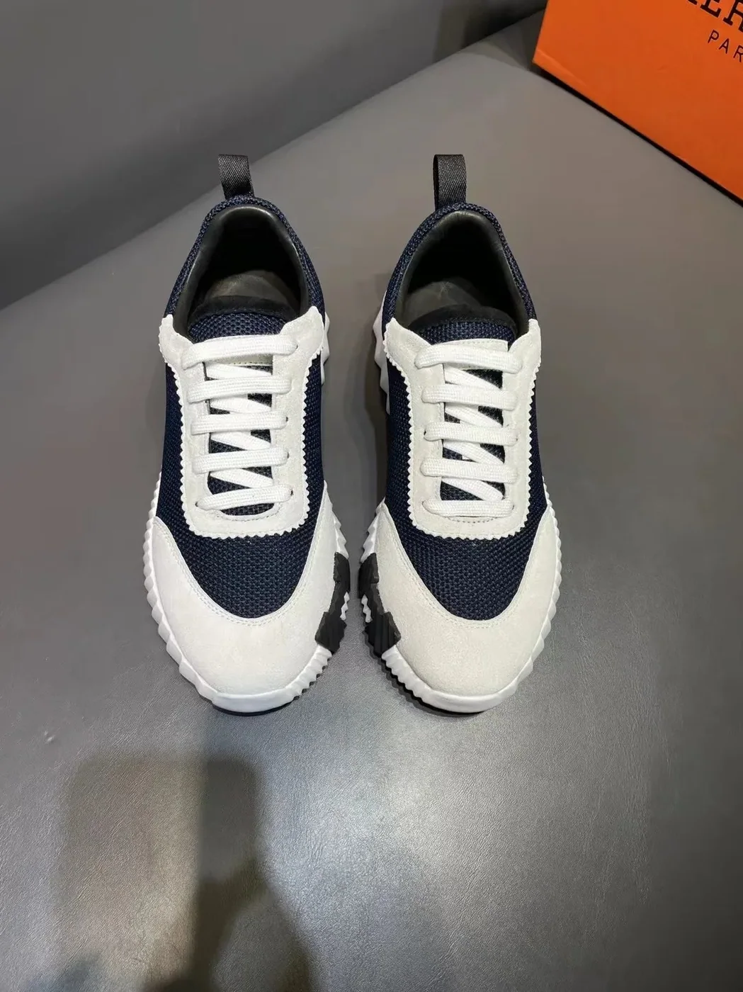 Hermes Bouncing Sneakers Dark Blue Hermes Bouncing Sneakers Dark Blue