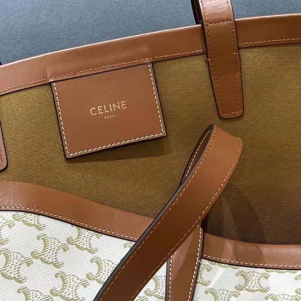 Celine Medium Couffin Bag in Triomphe Canvas Celine Print for Women