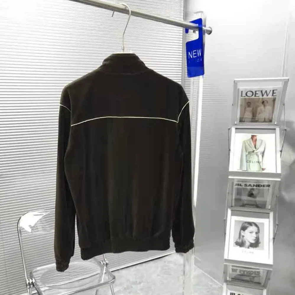 Celine Triomphe Jersey Sweatshirt in Velvet for Women