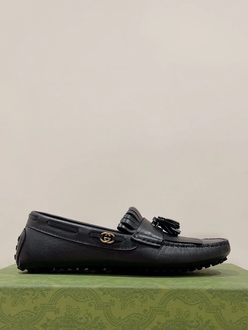 Gucci Loafer With Driver Interlocking G Black for Men Gucci Loafer With Driver Interlocking G Black for Men