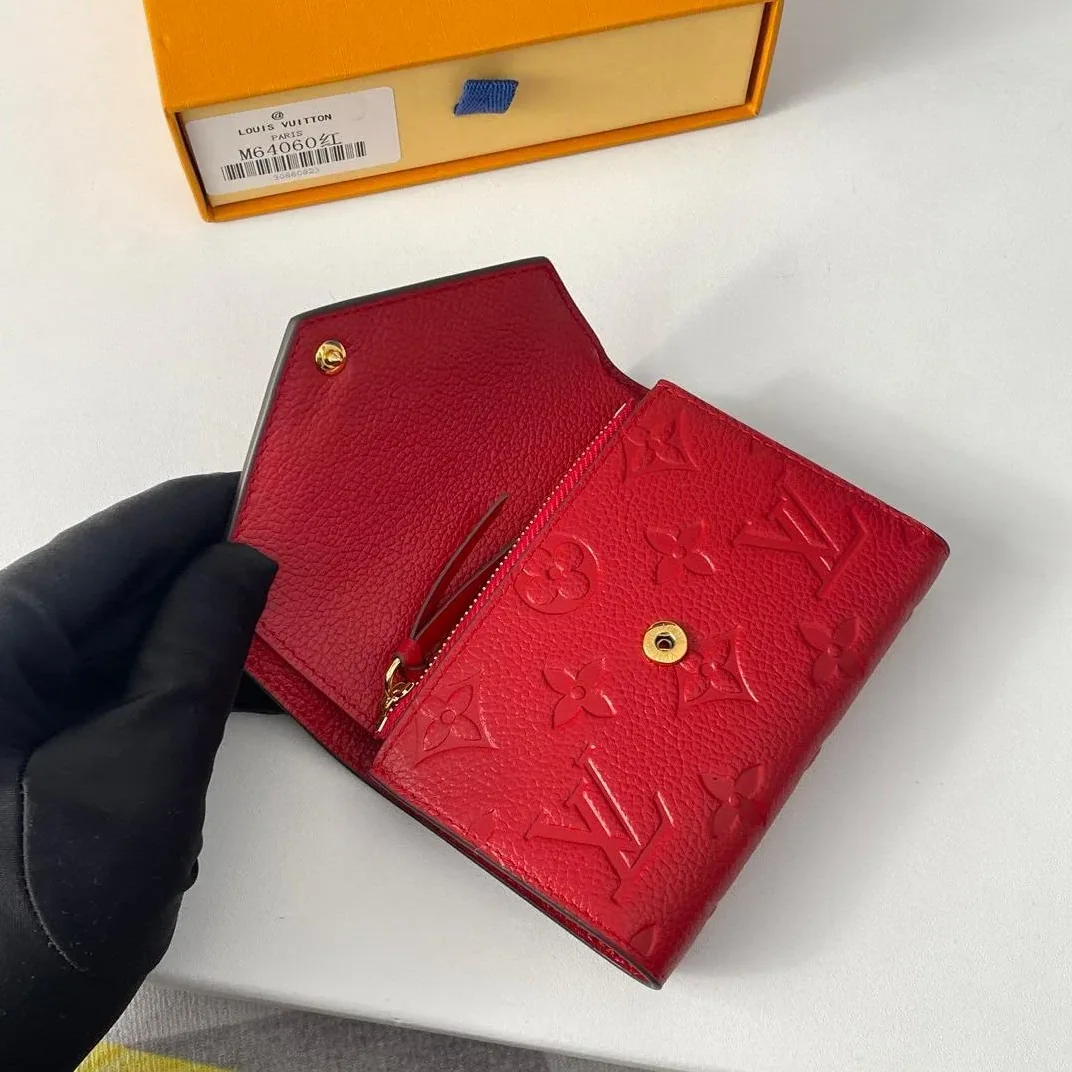 Louis Vuitton Victorine Wallet Scarlet Red
