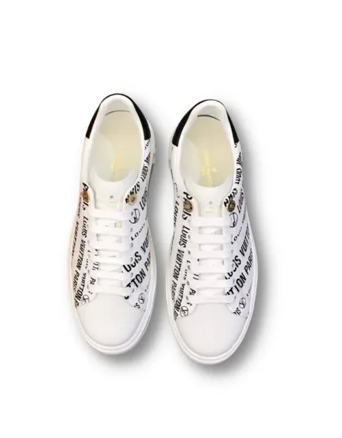 Louis Vuitton Time Out Sneaker Monogram Flowers Black 1A9D24 Louis Vuitton Time Out Sneaker Monogram Flowers Black 1A9D24