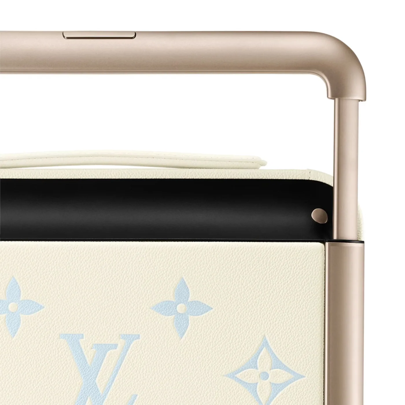 Louis Vuitton Horizon 55 Suitcase in Cream Champagne Hardware Louis Vuitton Horizon 55 Suitcase in Cream Champagne Hardware