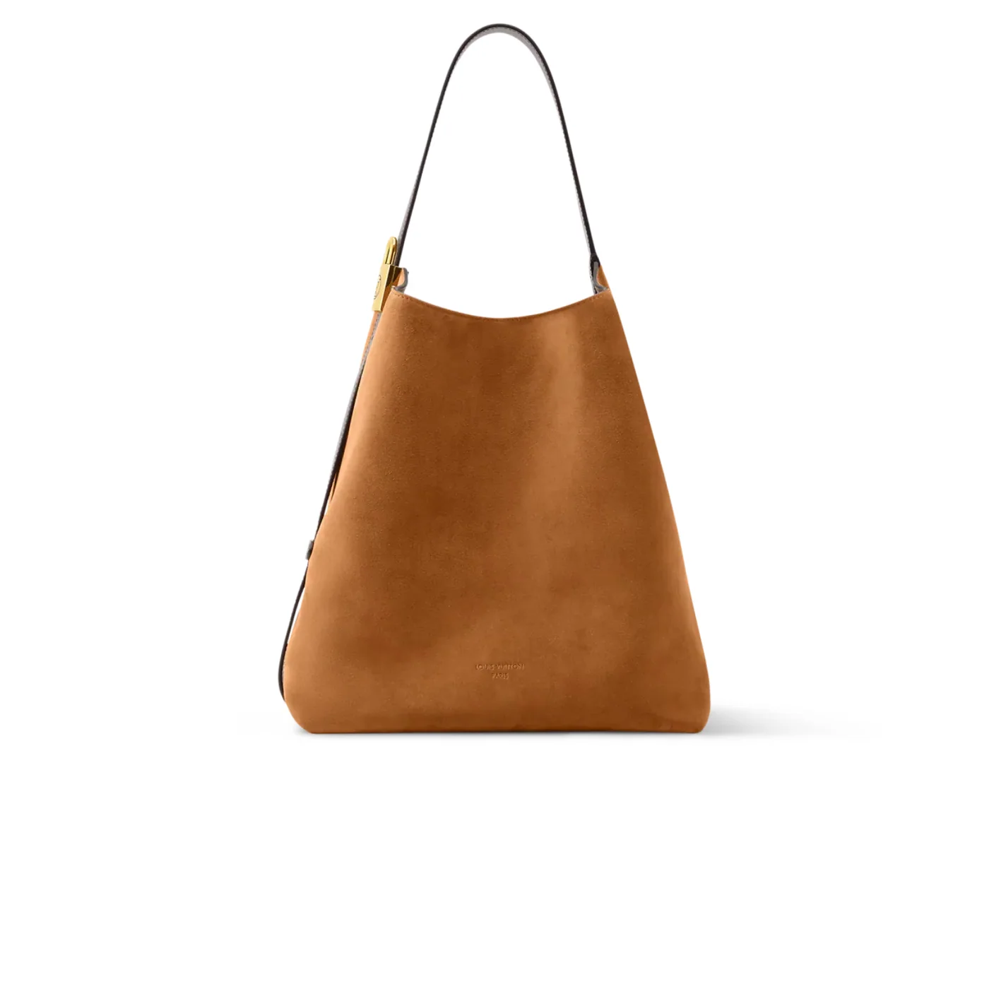 Louis Vuitton Low Key Hobo MM Shoulder Bag13. in Tan Suede Gold Hardware