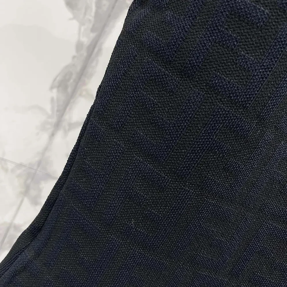Fendi Black FF Viscose Sweater for Women