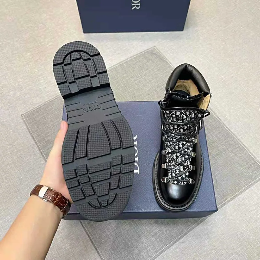 Dior Explorer II Laced and Buckled Ankle Boot for Men Dior Explorer II Laced and Buckled Ankle Boot for Men