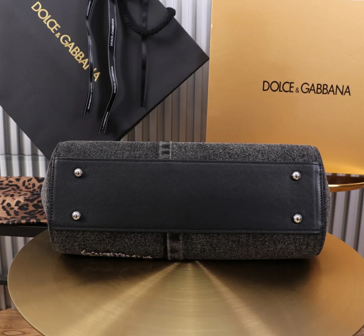 Dolce & Gabbana Large Sicily Handbag Blue /