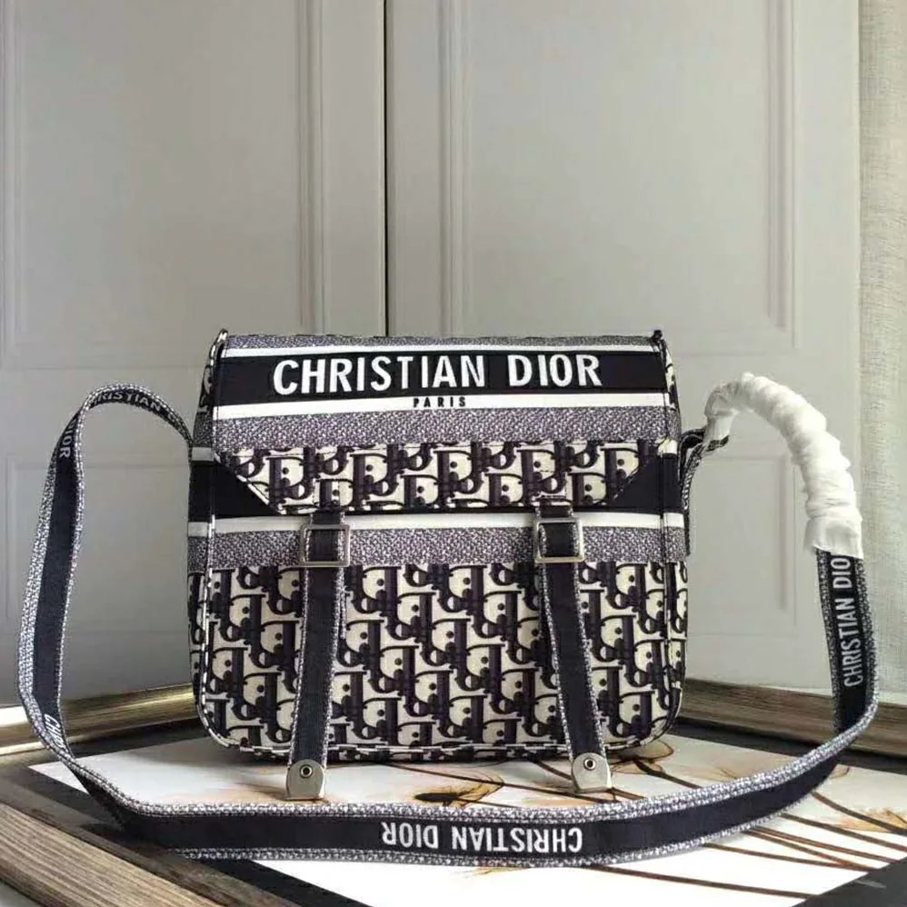 Dior Oblique Diorcamp Messenger Bag for Women in Navy