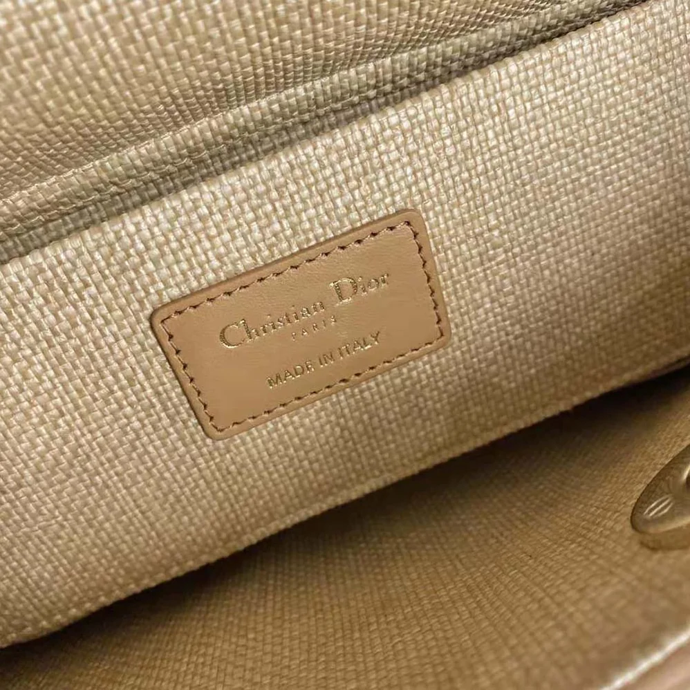 Dior Lady D-Joy Bag Natural Cannage Raffia for Women