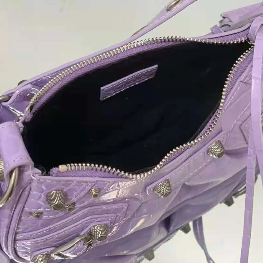 Balenciaga Le Cagole XS Shoulder Bag in Purple for Women