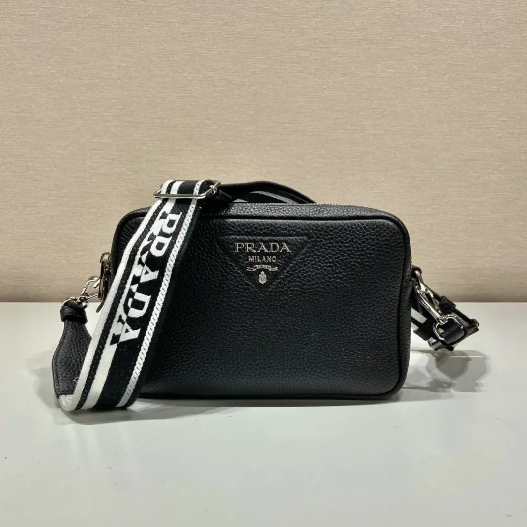 Prada Bag With Shoulder Strap Black