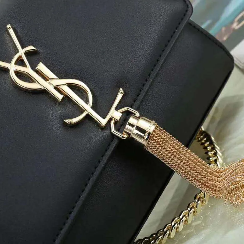 Saint Laurent YSL Kate Tassel Chain Wallet Smooth Leather for Women Saint Laurent YSL Kate Tassel Chain Wallet Smooth Leather for Women