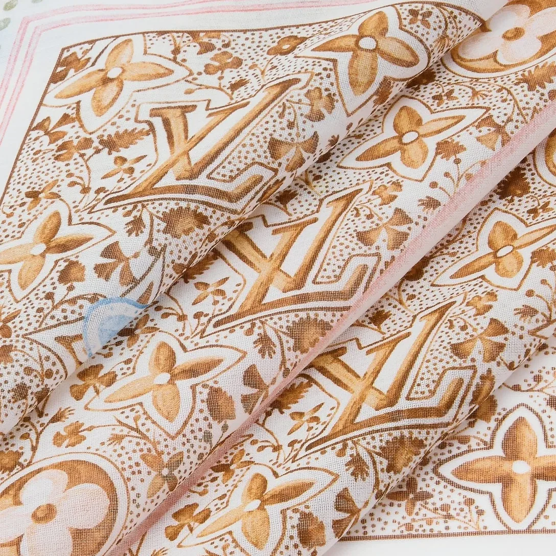Louis Vuitton Summer Garden Shawl Beige