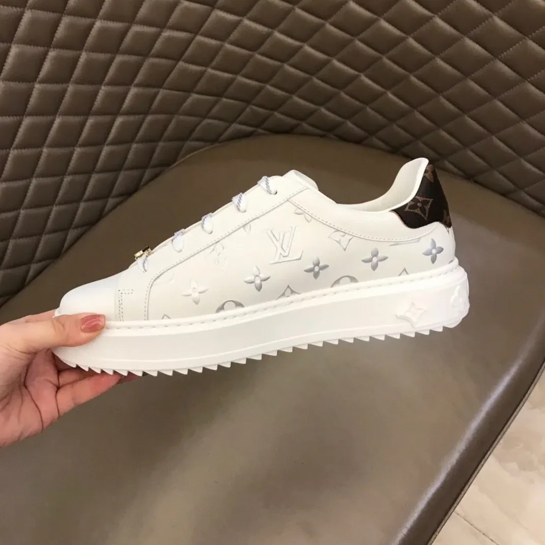 Louis Vuitton Time Out Sneaker Monogram Flowers Red Louis Vuitton Time Out Sneaker Monogram Flowers Red
