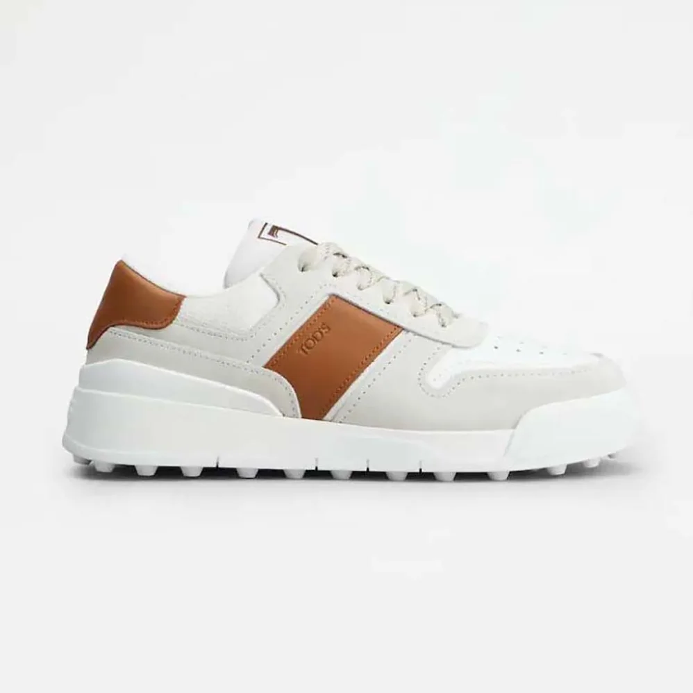 TODS Sneakers in Suede and Smooth Leather for Men in Brown