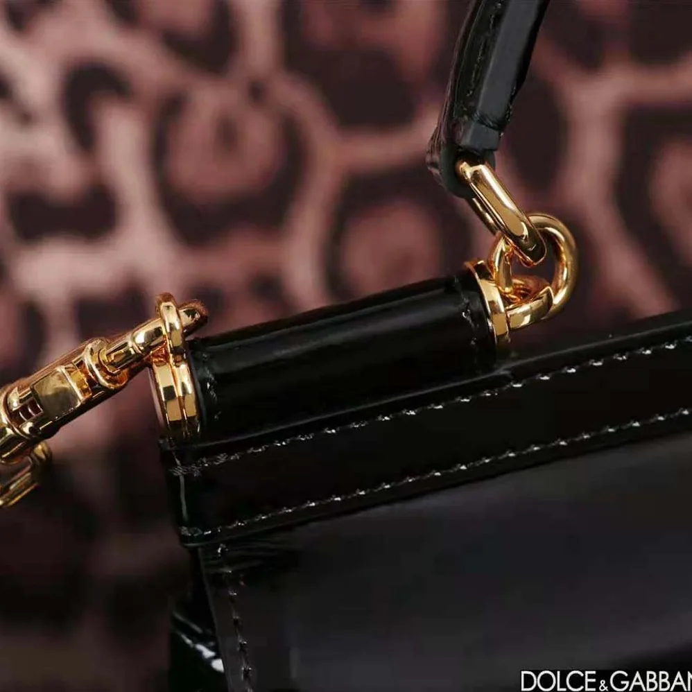 Dolce Gabbana D&G Small Sicily Handbag for Women in Black