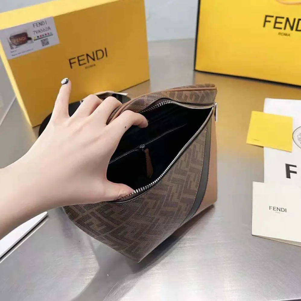 Fendi Multicolor Leather Belt Bag for Men Fendi Multicolor Leather Belt Bag for Men
