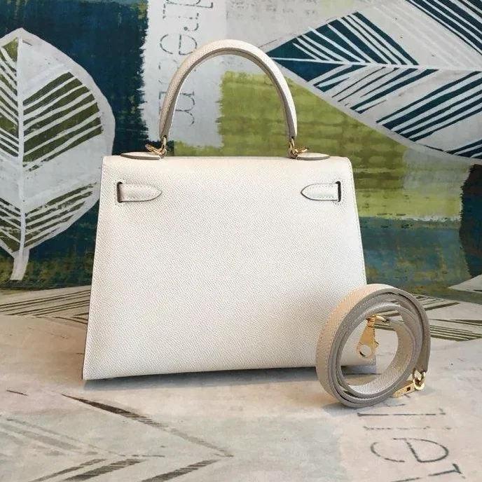 Hermes Kelly 25 White / Hermes Kelly 25 White /