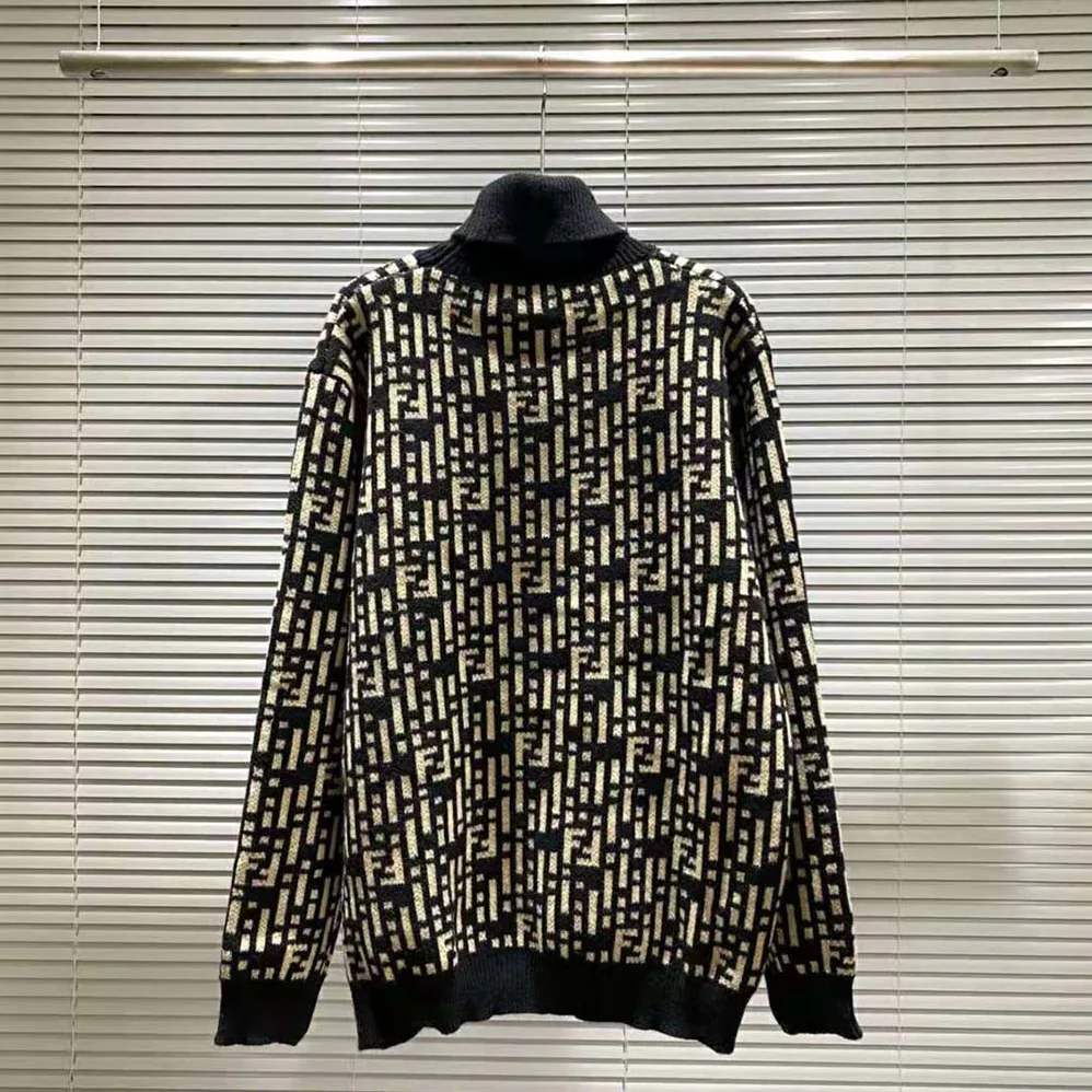 Fendi Regular-fit Sweater with High Collar for Women