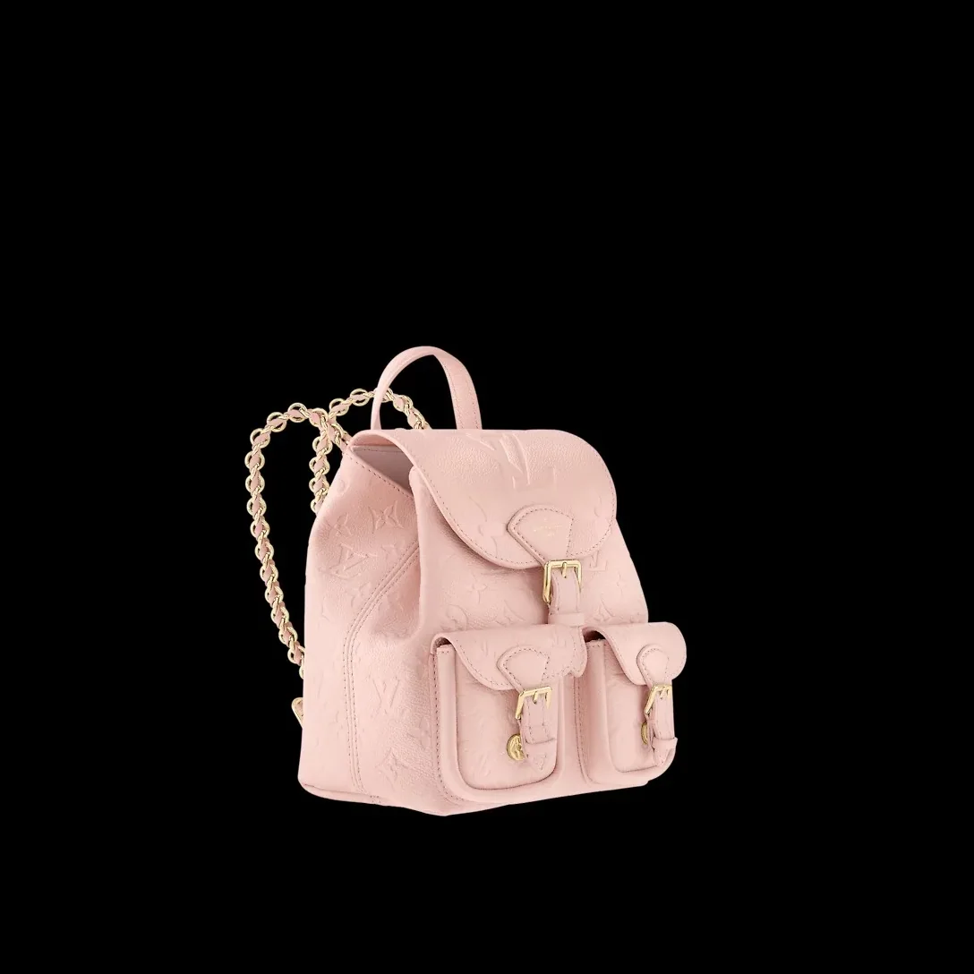 Louis Vuitton Backup Pink 8.6 Inches/