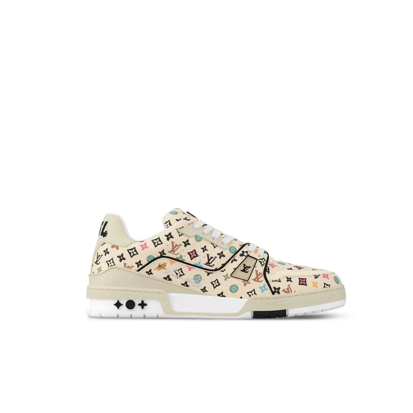 Louis Vuitton Trainer Sneaker Beige 1ACXBG Louis Vuitton Trainer Sneaker Beige 1ACXBG
