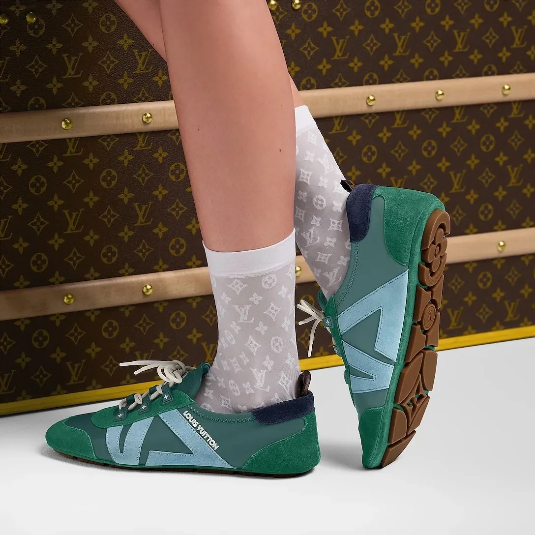 Louis Vuitton LV Sneakerina Green 1AHNDW