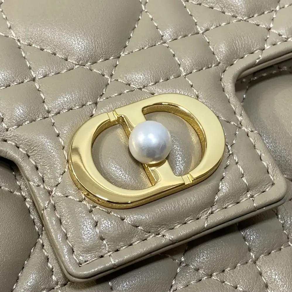 Dior Jolie Mini Bag Powder Beige Cannage Lambskin for Women Dior Jolie Mini Bag Powder Beige Cannage Lambskin for Women