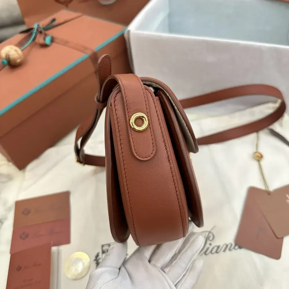 Loro Piana Mini Ghiera Bag for Women in Brown