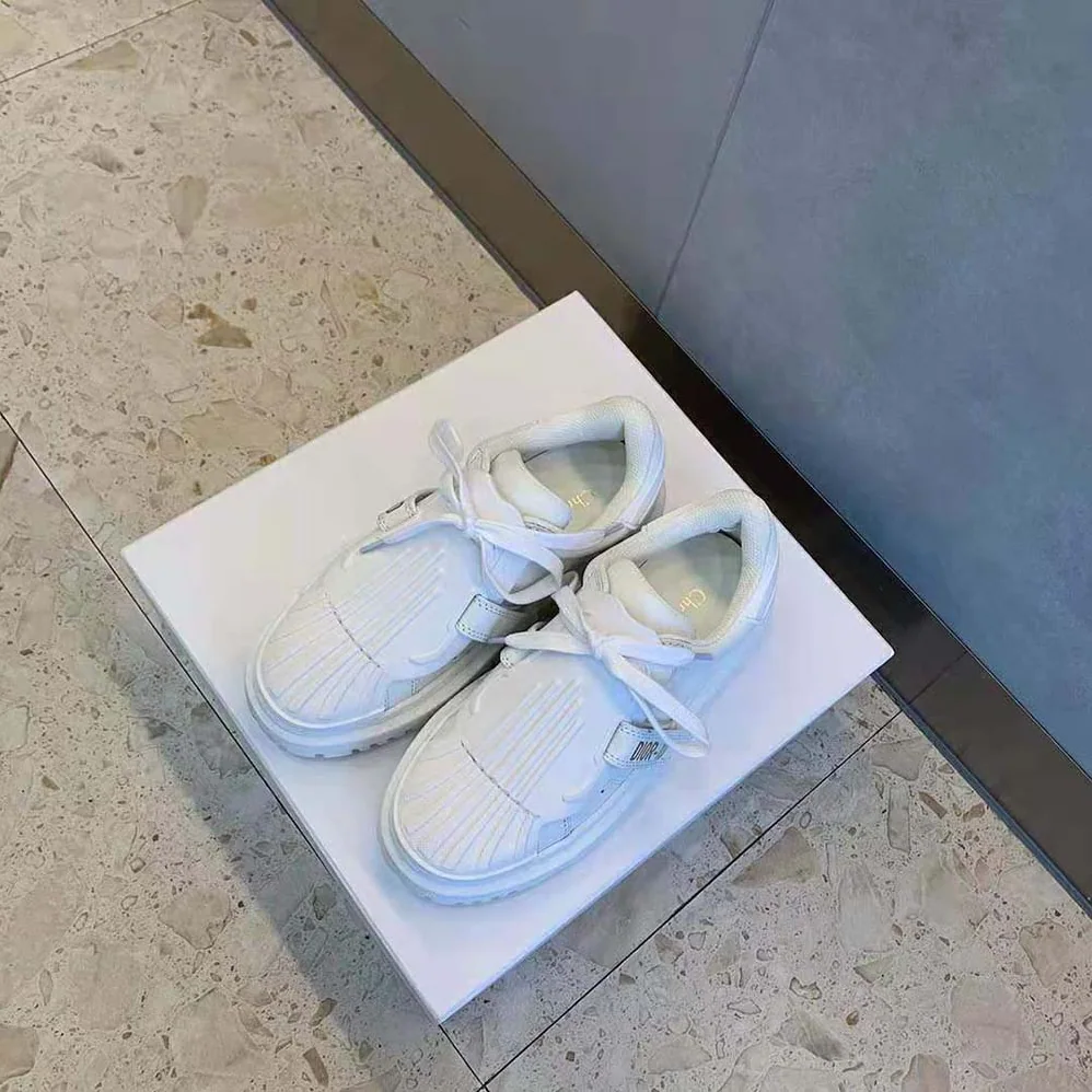 Dior Dior-Id Sneaker White Rubber and Calfskin for Women
