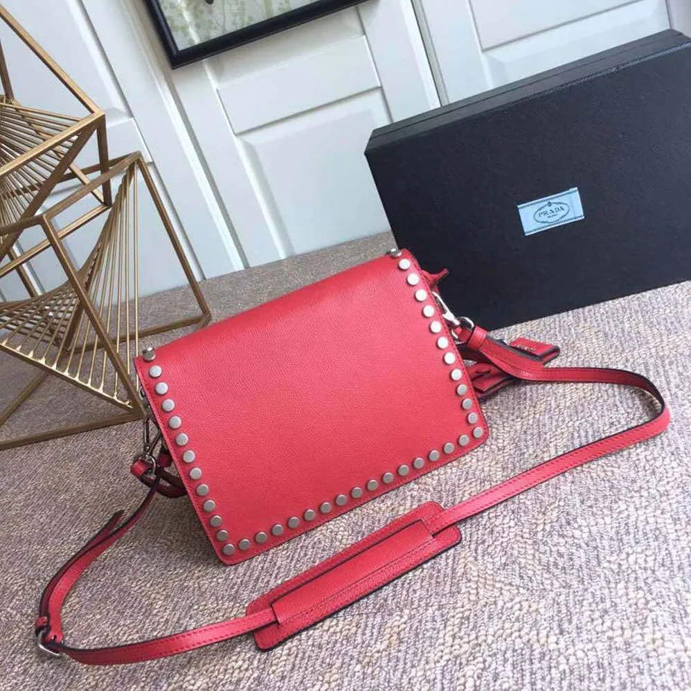 Prada Prada Etiquette Bag for Women in Red Prada Prada Etiquette Bag for Women in Red
