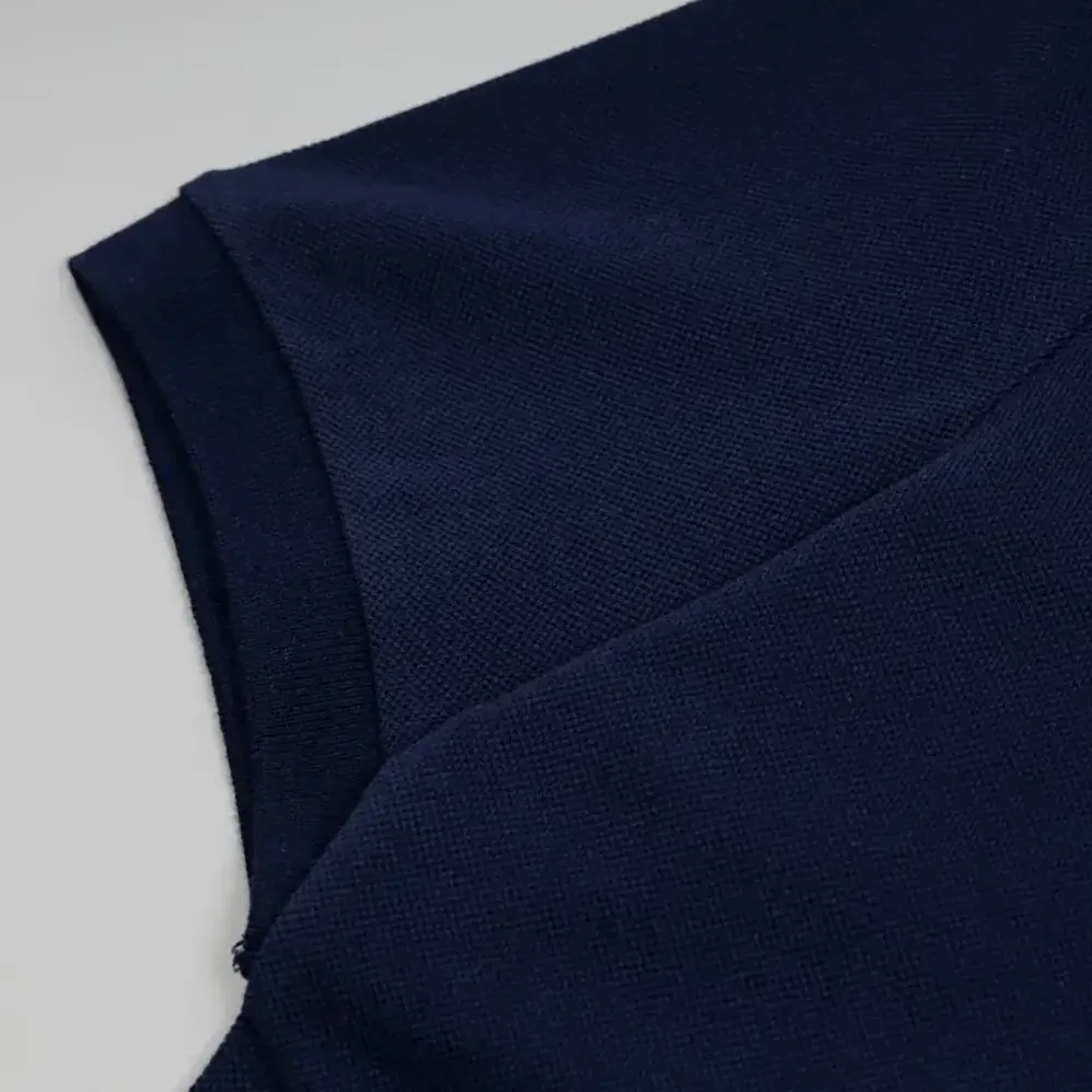 Dior CD Icon Polo Shirt Navy Blue Cotton Piqué for Men Dior CD Icon Polo Shirt Navy Blue Cotton Piqué for Men