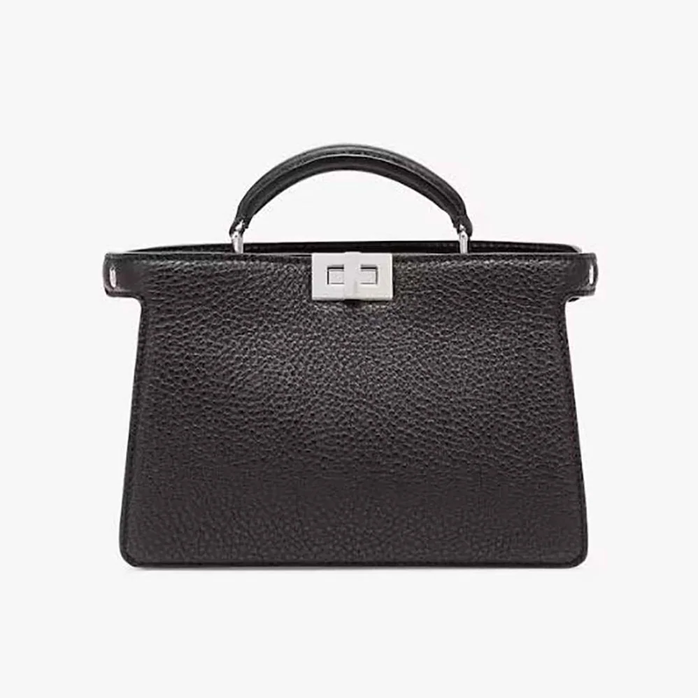 Fendi Peekaboo ISeeU XCross Black Leather Bag for Men Fendi Peekaboo ISeeU XCross Black Leather Bag for Men