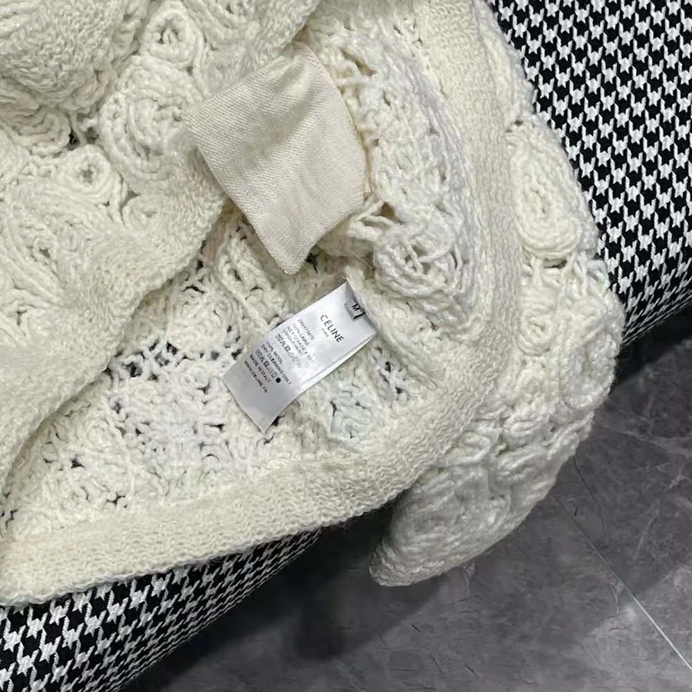 Celine Cardigan Jacket in Cornelly Wool for Women