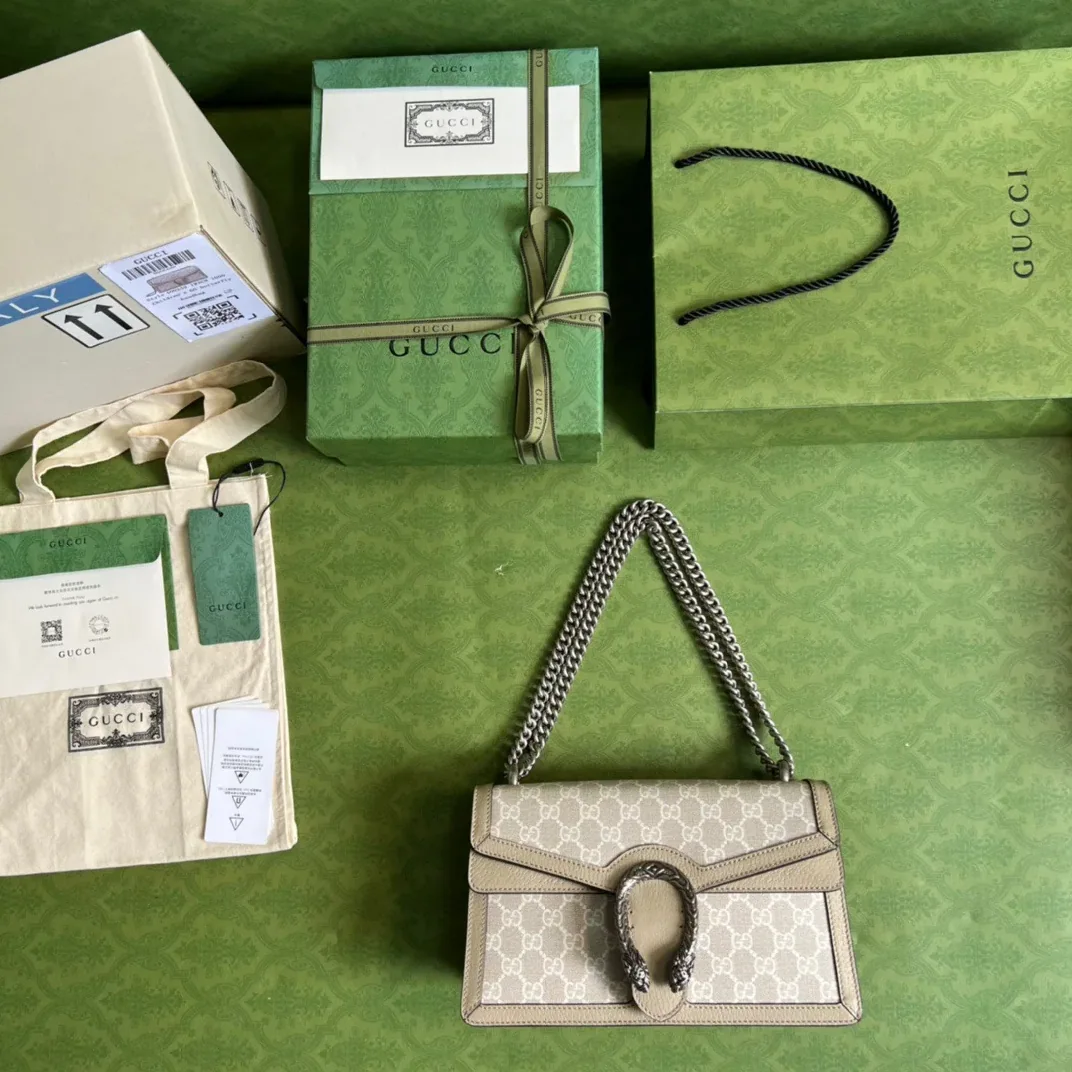 Gucci Dionysus Small GG Bag Beige Gucci Dionysus Small GG Bag Beige
