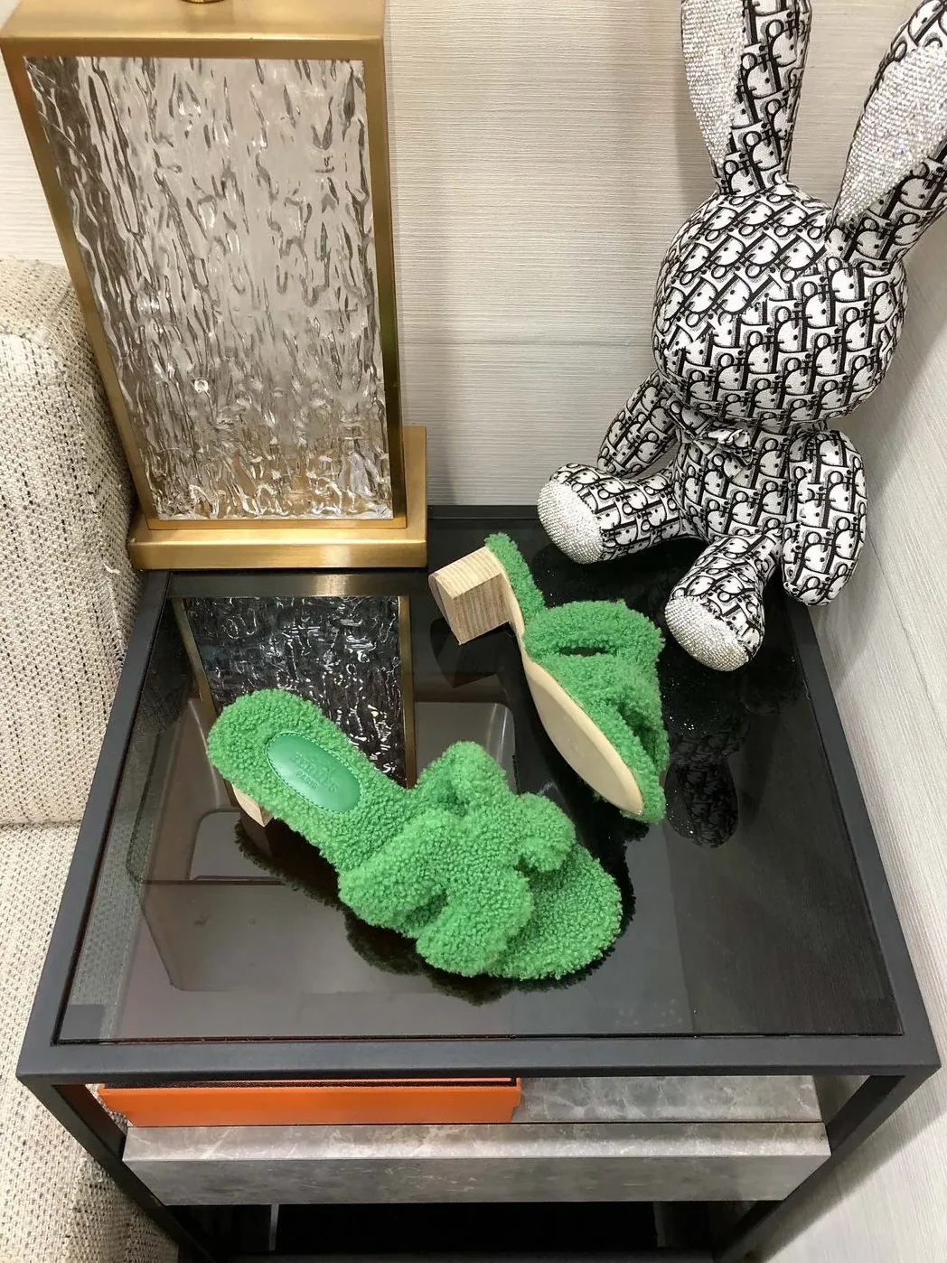 Hermes Oasis Sandal Green / Hermes Oasis Sandal Green /
