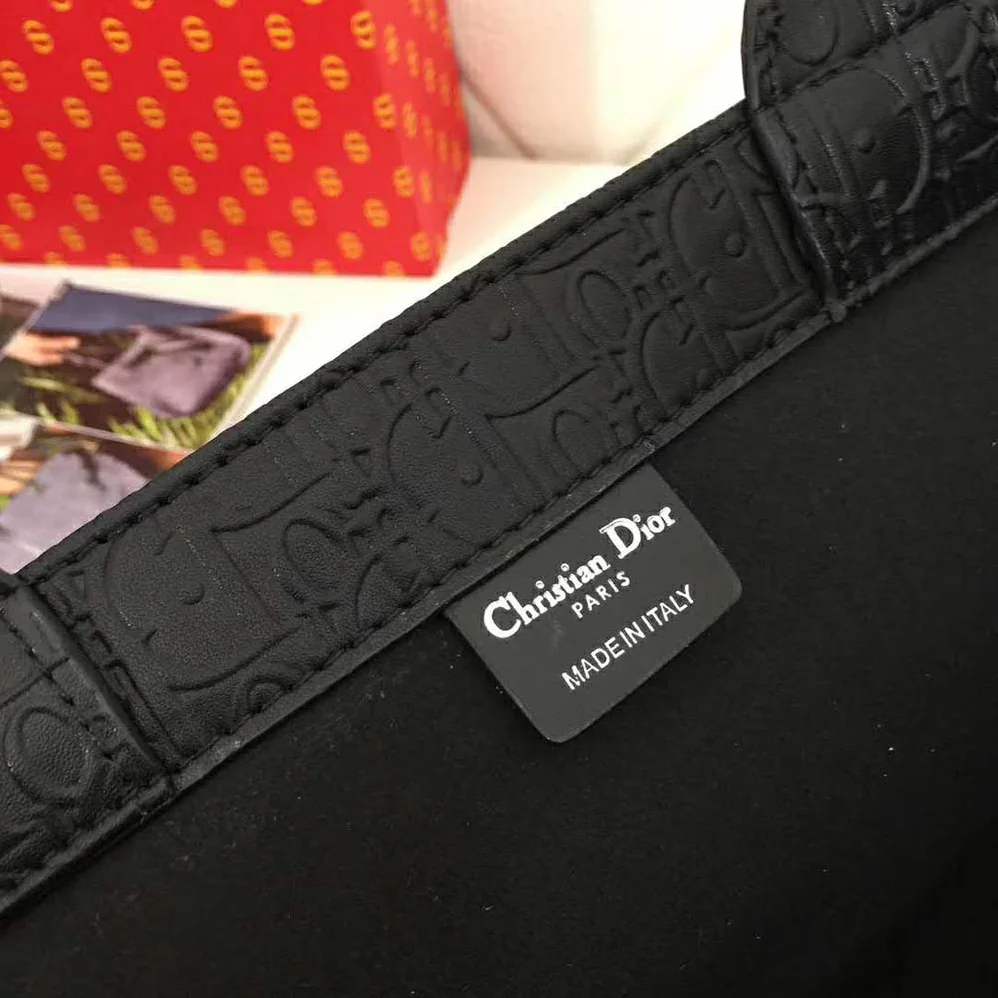 Dior Book Tote Dior Oblique Bag for Women in Black