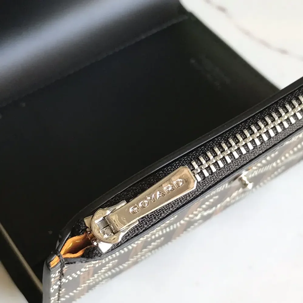 Goyard Saint Gabrie Wallet for Unisex in Black