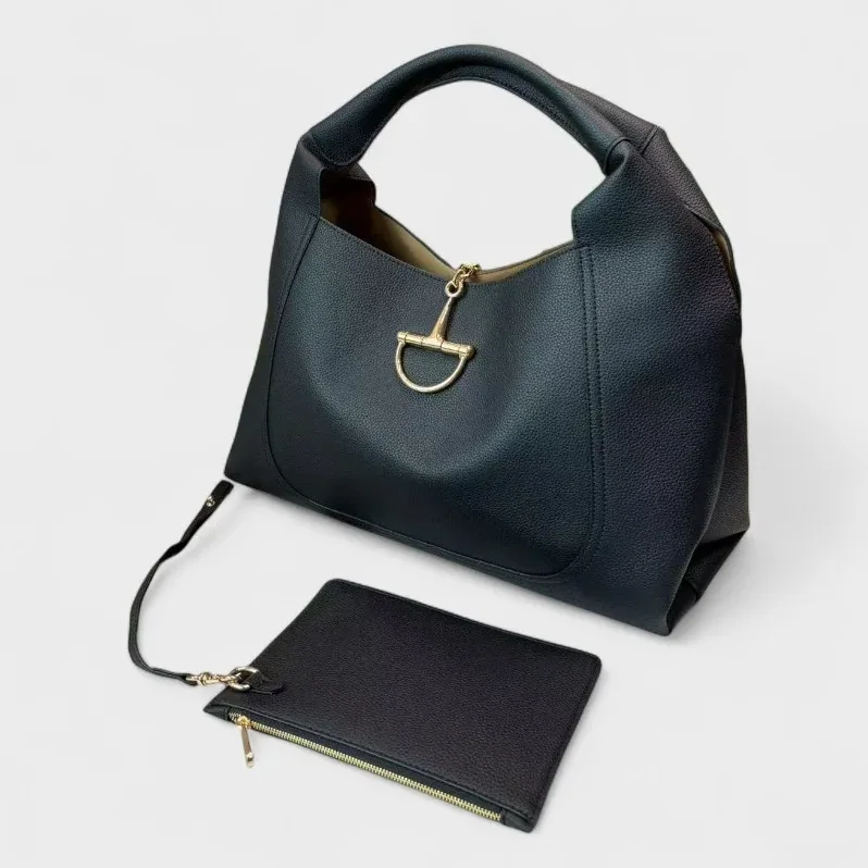 Gucci Softbit Maxi Shoulder Bag Black /