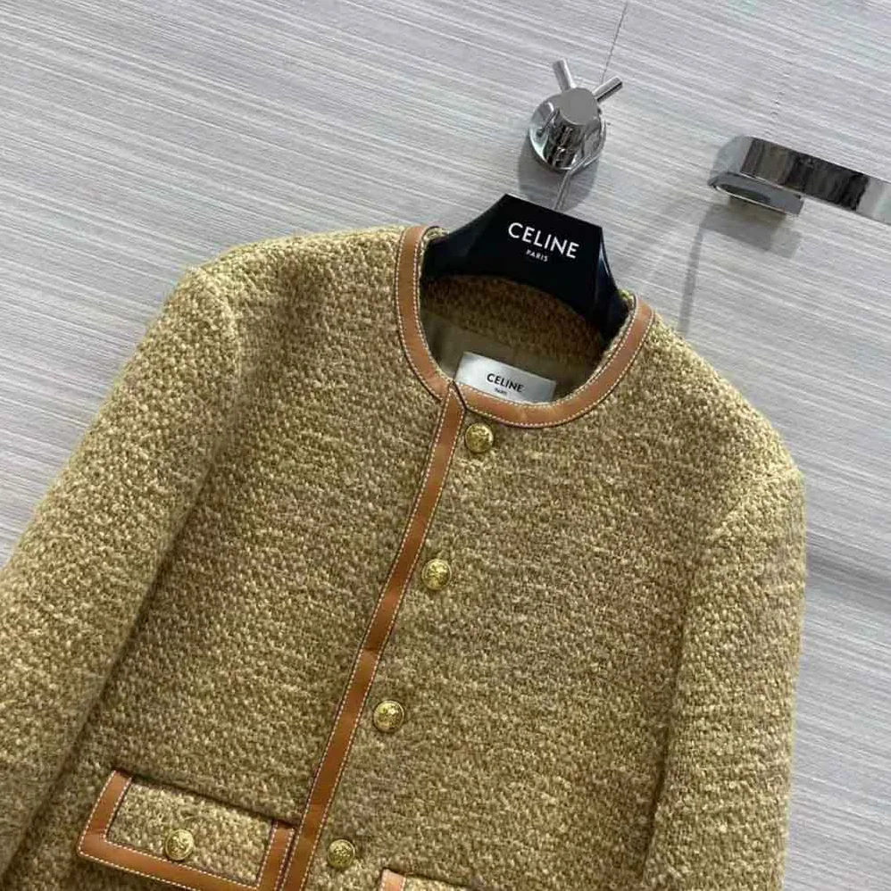 Celine Chasseur Jacket in Mohair Wool for Women