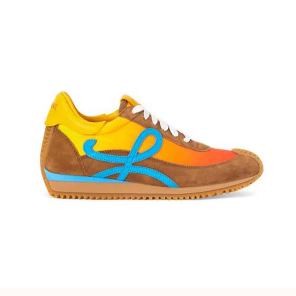 Loewe Flow Runner in Nylon and Suede for Men