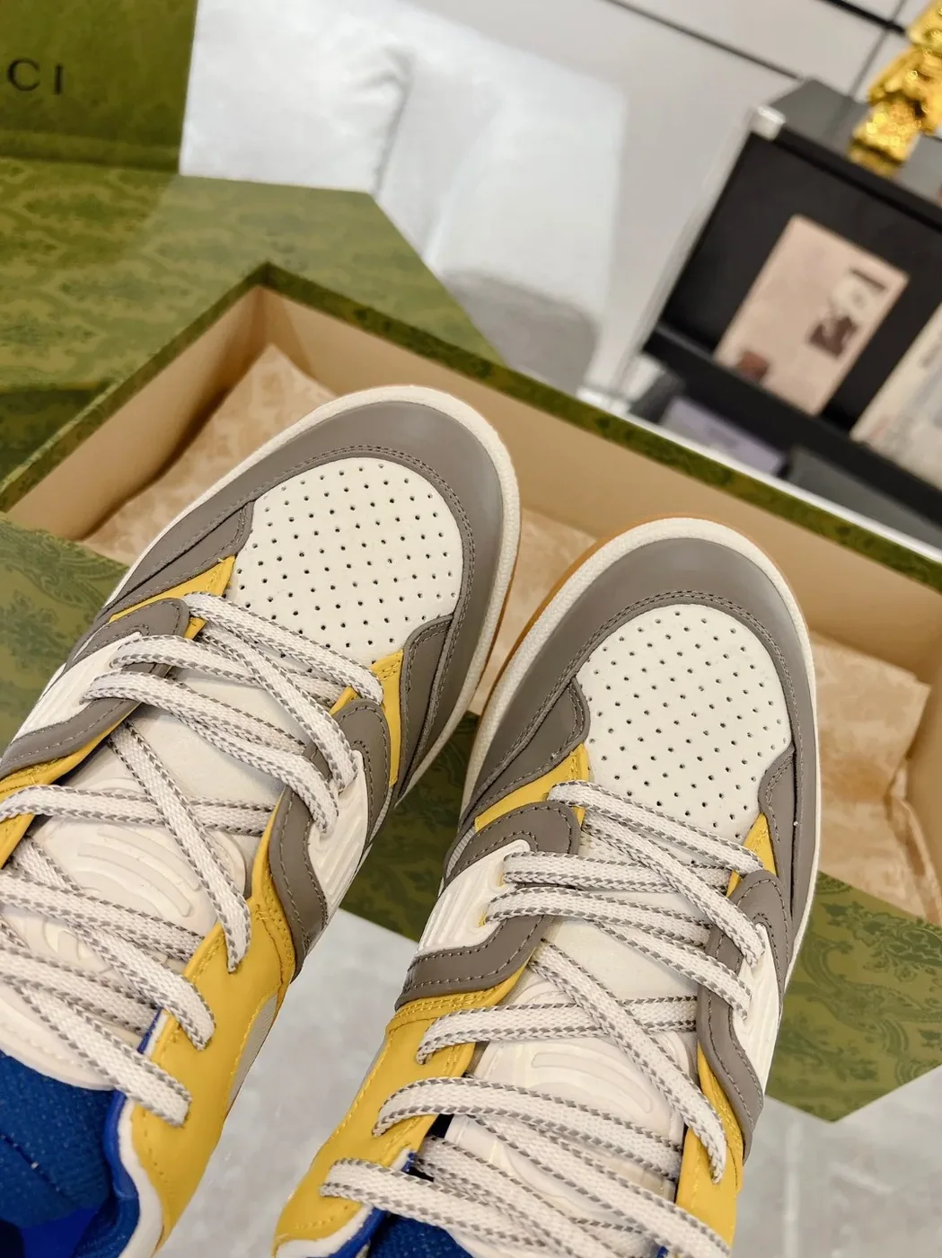 Gucci Basket Sneaker Multicolor Gucci Basket Sneaker Multicolor