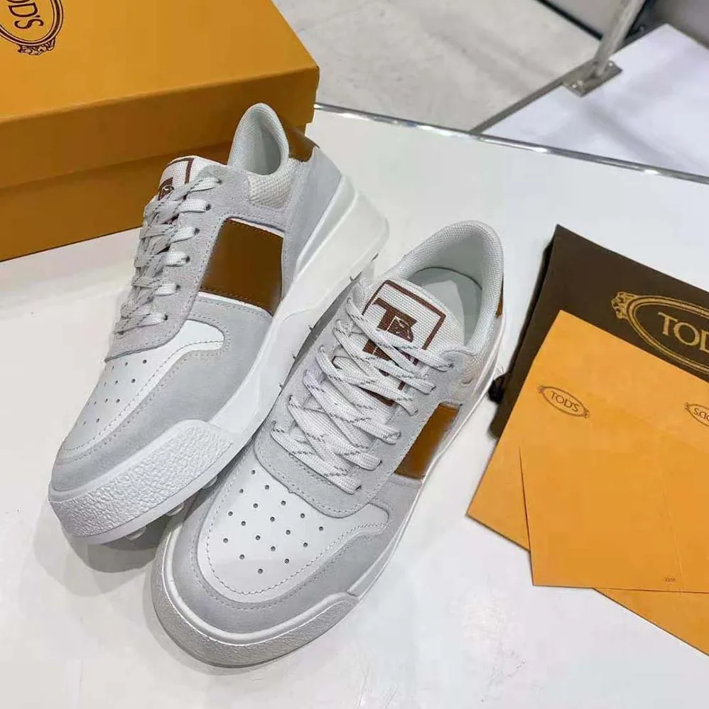 TODS Sneakers in Suede and Smooth Leather for Men in Brown