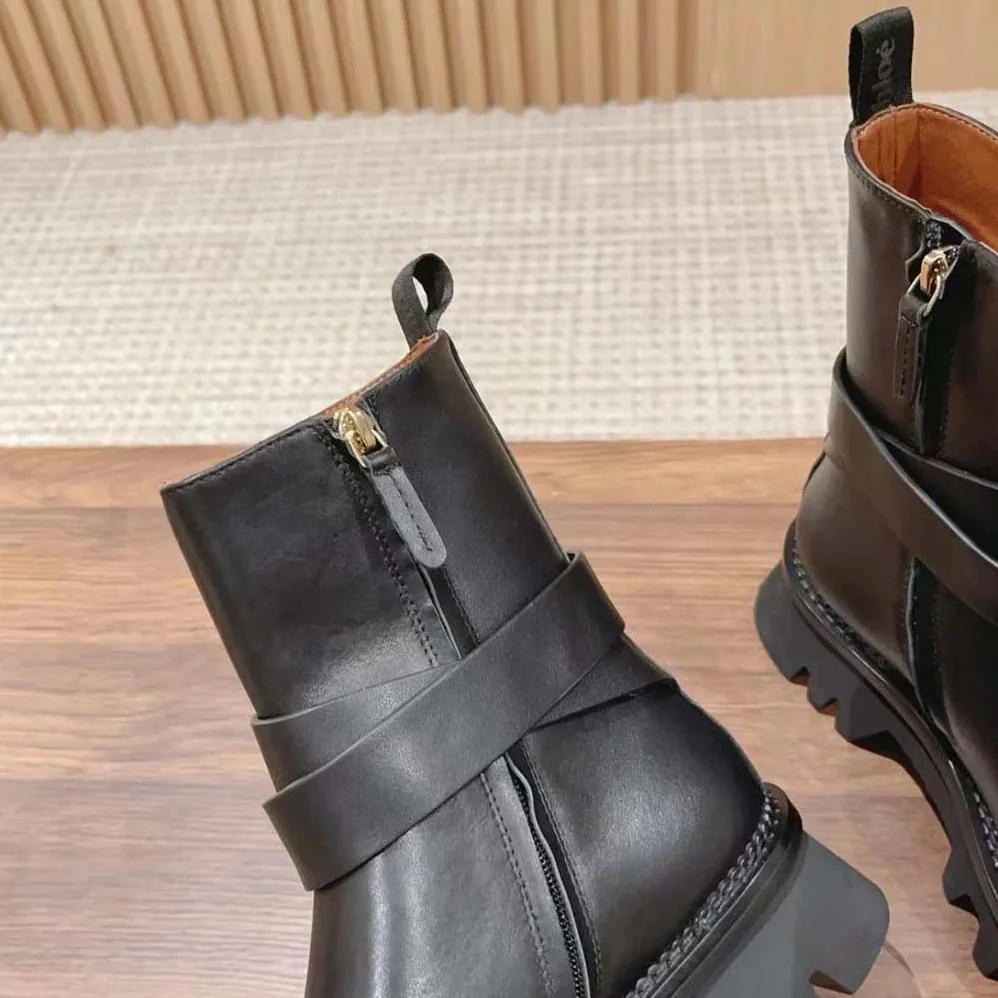 Chloe Owena Ankle Boots for Women in Black Chloe Owena Ankle Boots for Women in Black