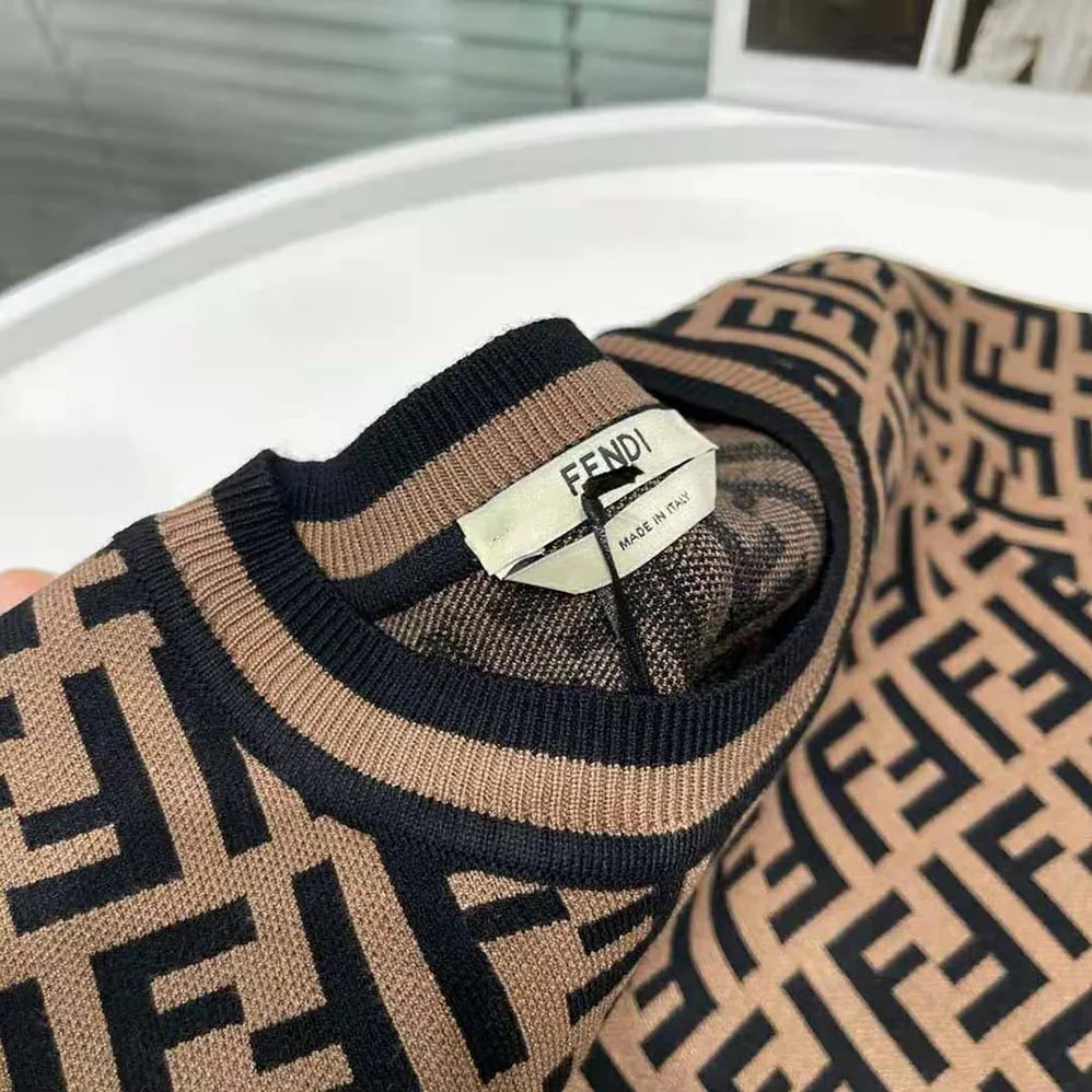 Fendi Fabric FF Motif Sweater for Women