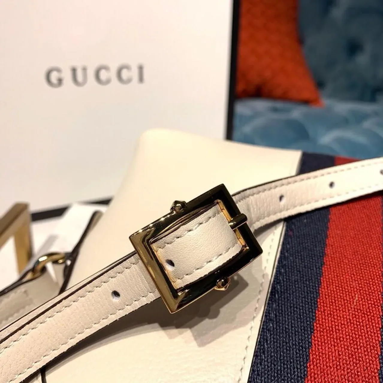 Gucci Ophidia Shoulder Bag White / Gucci Ophidia Shoulder Bag White /