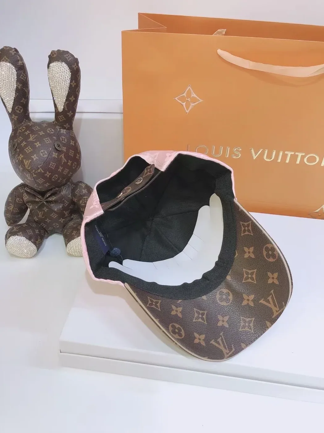 Louis Vuitton LV Get Ready Cap Monogram Pink LV Louis Vuitton LV Get Ready Cap Monogram Pink LV