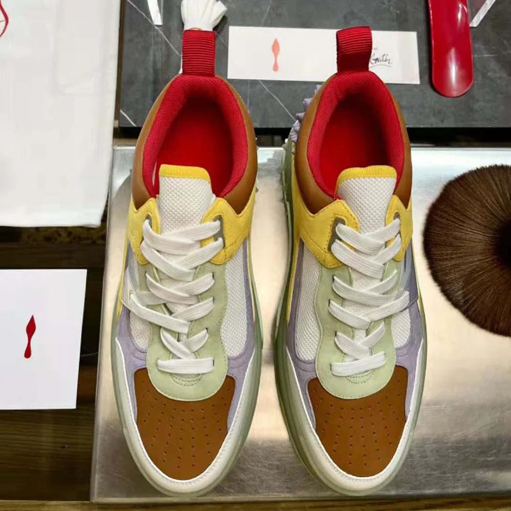 Christian Louboutin Astroloubi in Calf leather for Unisex in Green Christian Louboutin Astroloubi in Calf leather for Unisex in Green