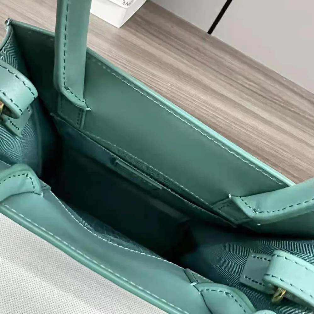 Loewe Standard A5 Tote in Sleek Calfskin for Women in Aqua